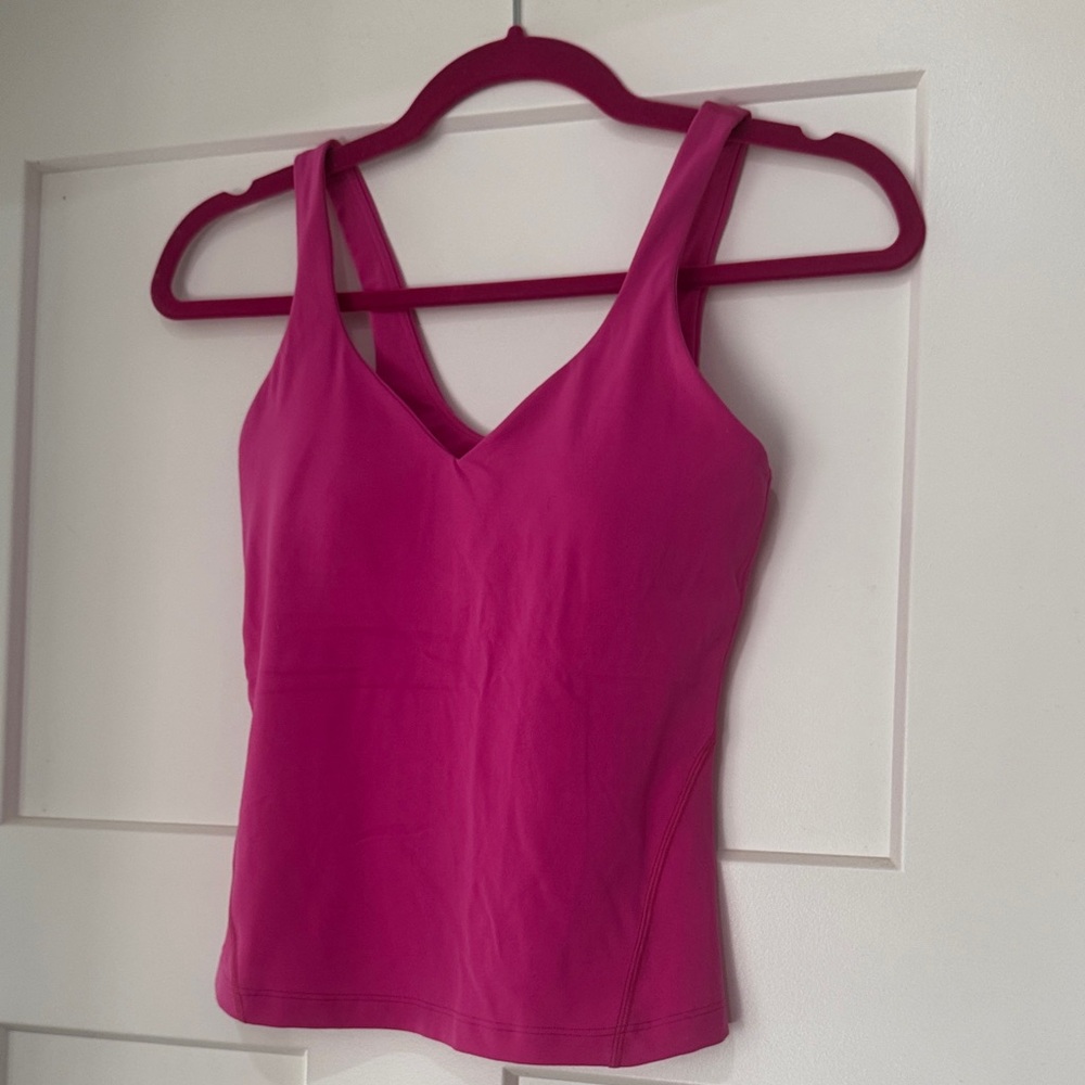 Lululemon Athletica Fuchsia Tank Top